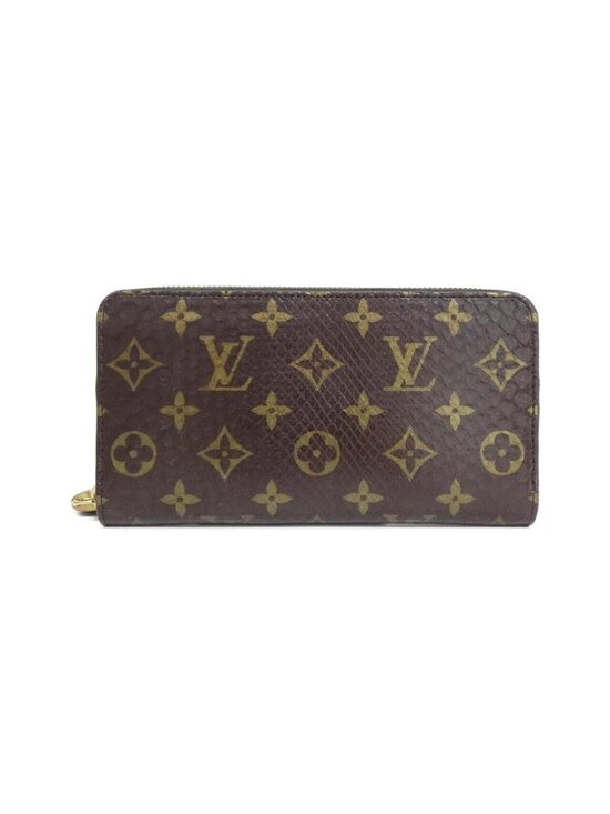 KOMEHYO | LOUIS VUITTON Exotic Leather Zippy Wallet N97773  Louis Vuitton Exotic Leather Zippy Wallet